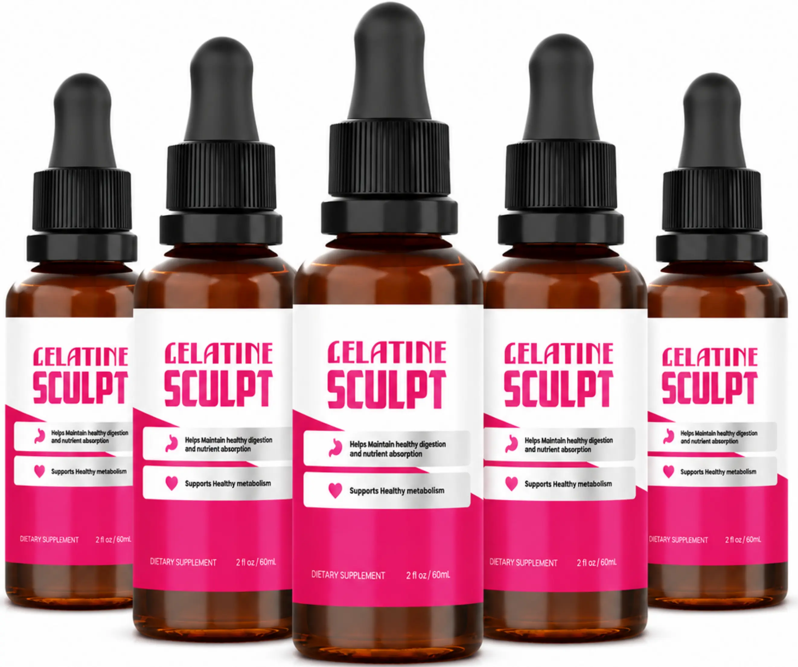 Gelatine Sculpt 6 bottles package