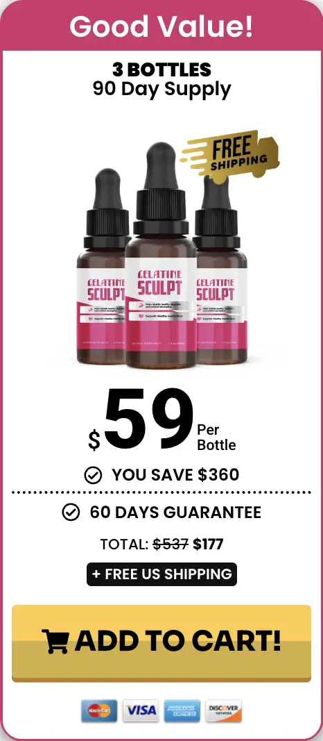 Gelatine Sculpt Buy Three Bottles