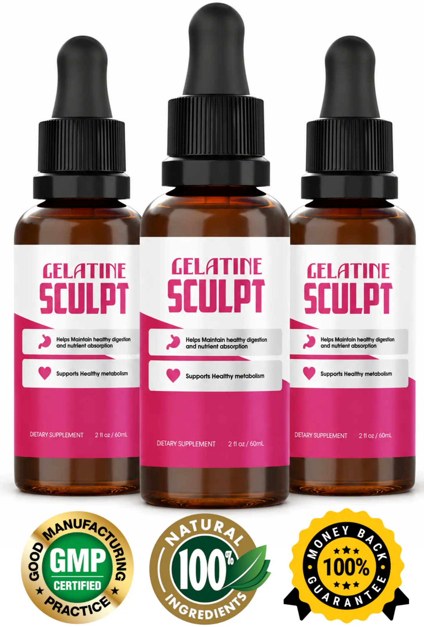 Gelatine Sculpt Bottles